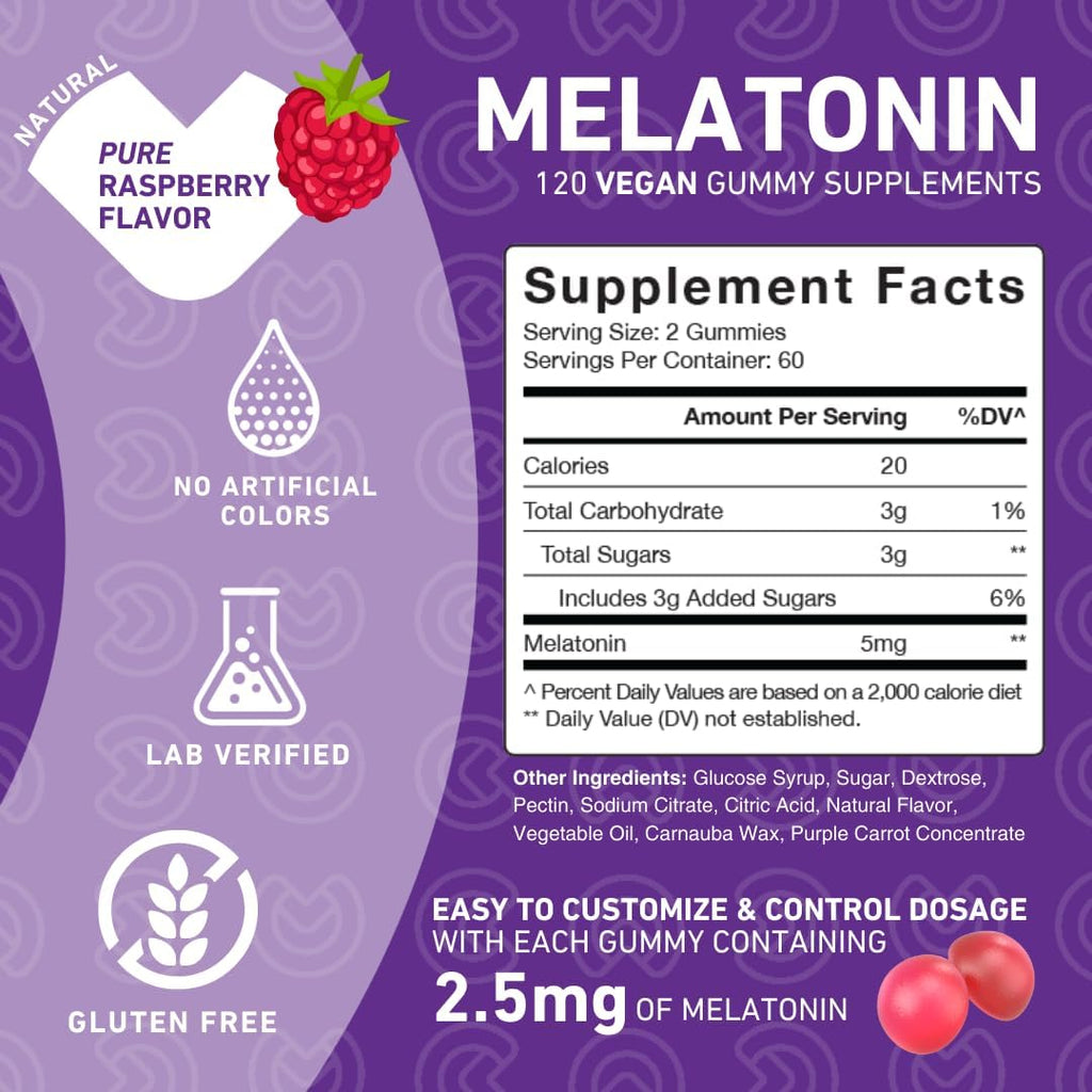 PUREFINITY Kids Melatonin Gummies 5mg - 120 Gummies - image 4