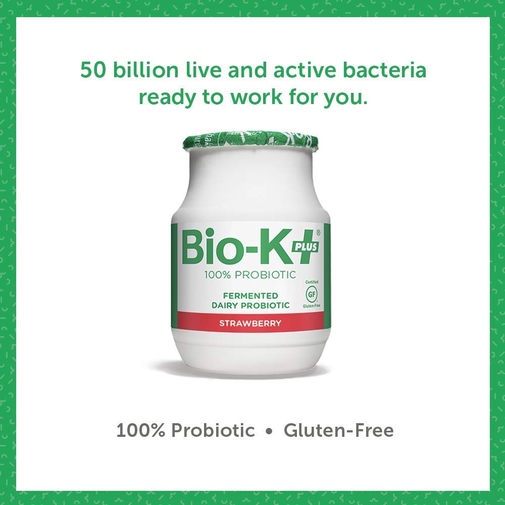 Bio-K Plus Probiotic Dairy Strawberry 50B - 12 Pack - image 3