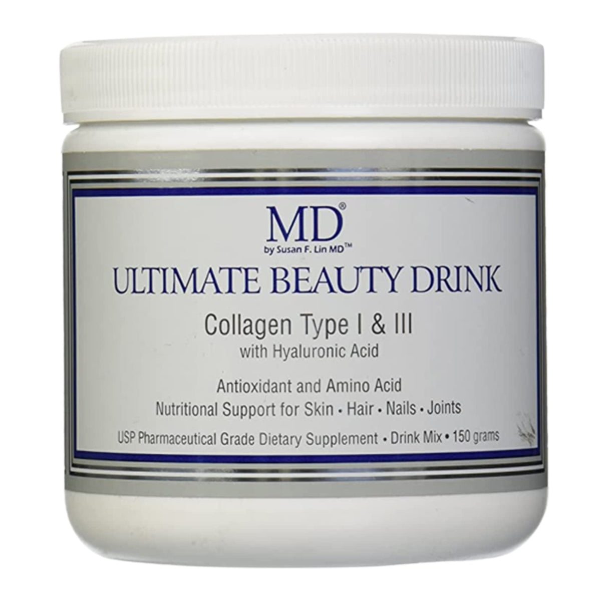 MD Ultimate Beauty Drink Powder Collagen Type I & III - 150g