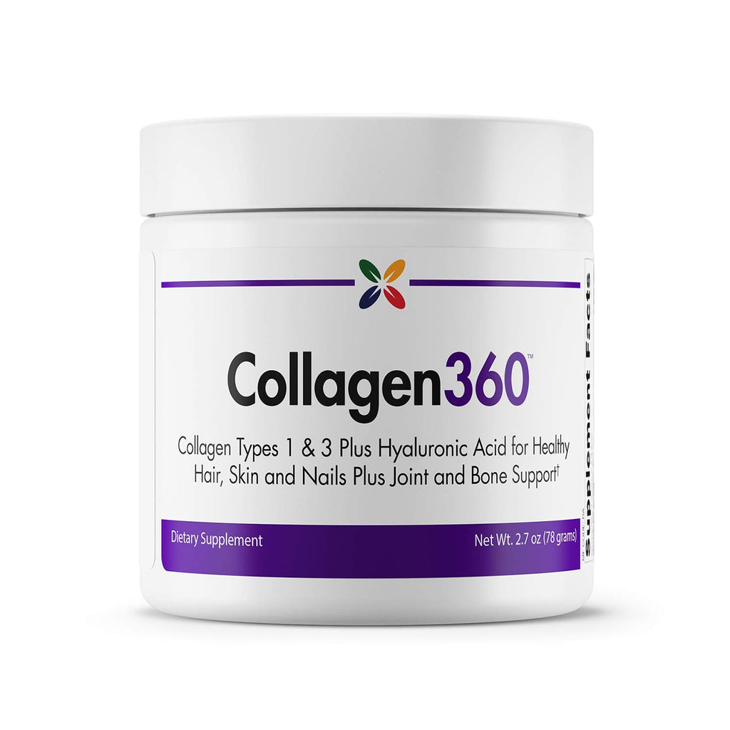 Stop Aging Now Collagen360 with Hyaluronic Acid Powder - 2.7 oz