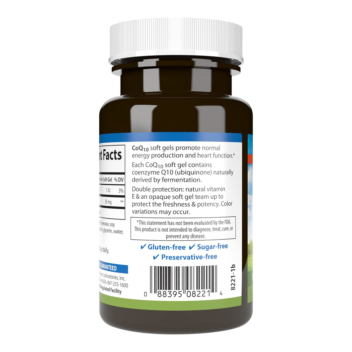 Carlson Co-Q10 50 mg Softgels - 120 Count - image 3