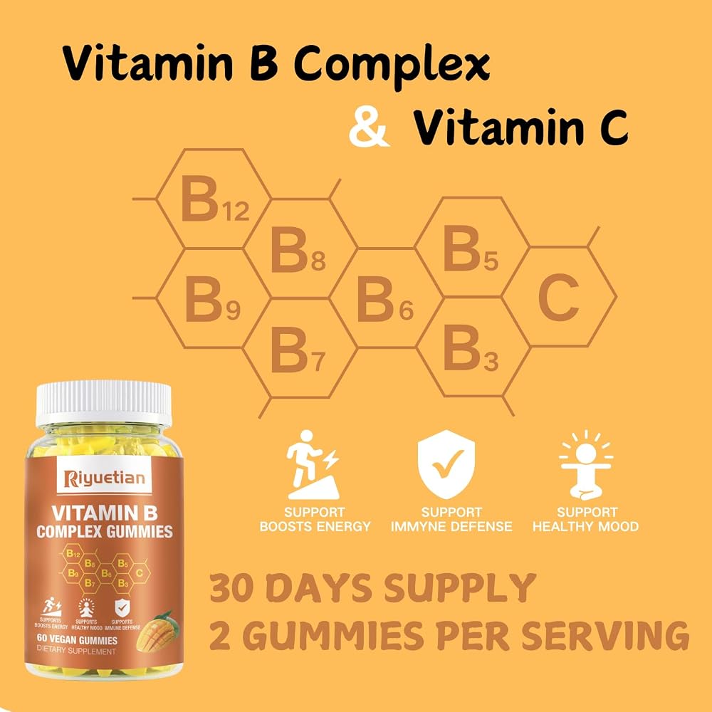 Riyuetian Vitamin B Complex Gummies