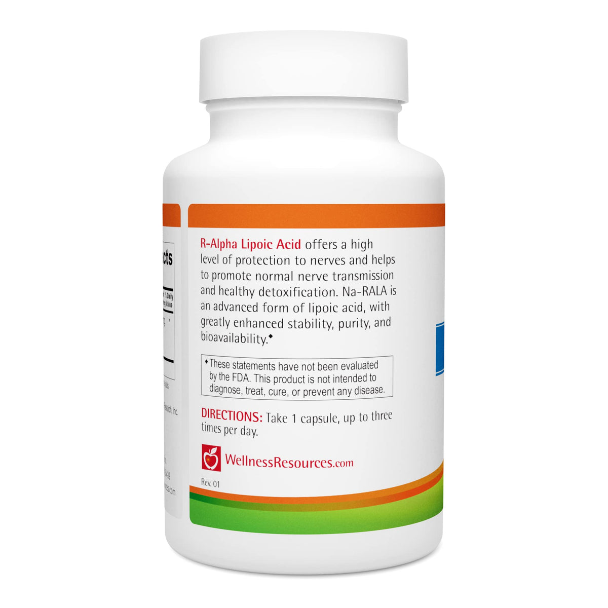 Wellness Resources R-Alpha Lipoic Acid RALA - 90 Capsules - image 3