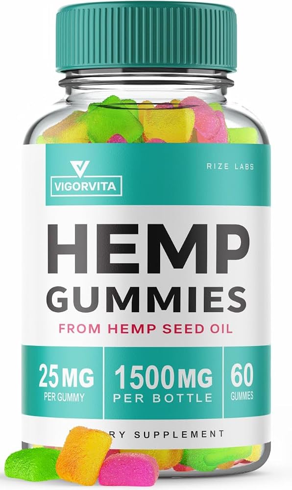 rize labs VigorVita Gummies Maximum Strength - 60 Gummies