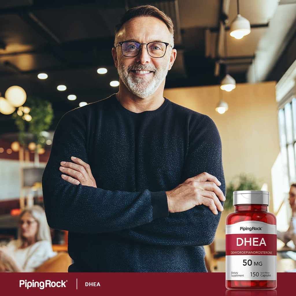 Piping Rock DHEA 50 mg - 150 Capsules - image 6