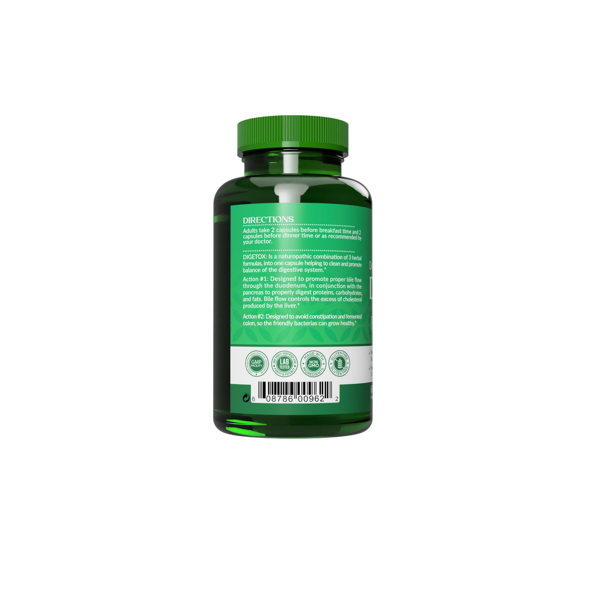 Earth's Creation Natural Digetox - Digestive Detox & Cleansing - 60