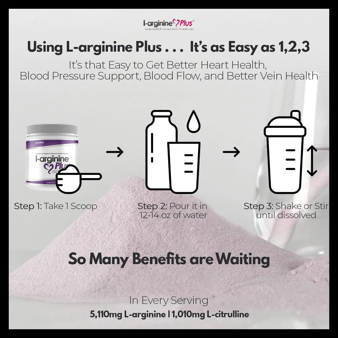 Klerpath L-Arginine Plus Powder with L-Citrulline - 5110 mg - 2 Pack - image 4