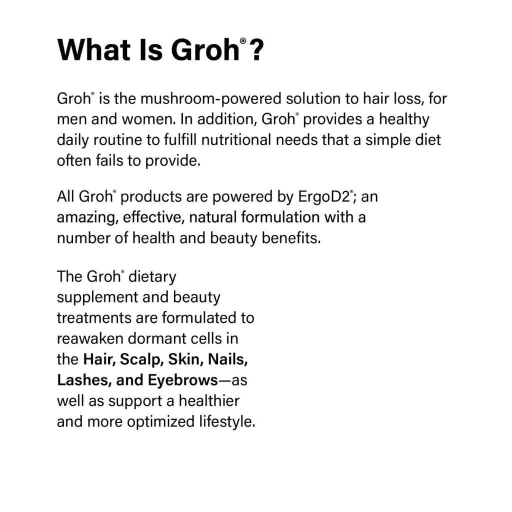 GROH Daily Vitality Boost Hair Growth Supplement - 60 Capsules - image 8
