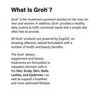 GROH Daily Vitality Boost Hair Growth Supplement - 60 Capsules - image 8