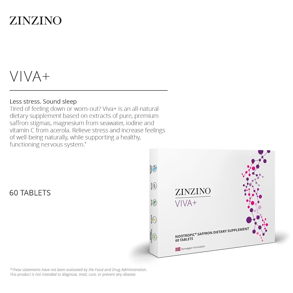 ZINZINO Viva+ Daily Supplement - 60 Tablets - image 3