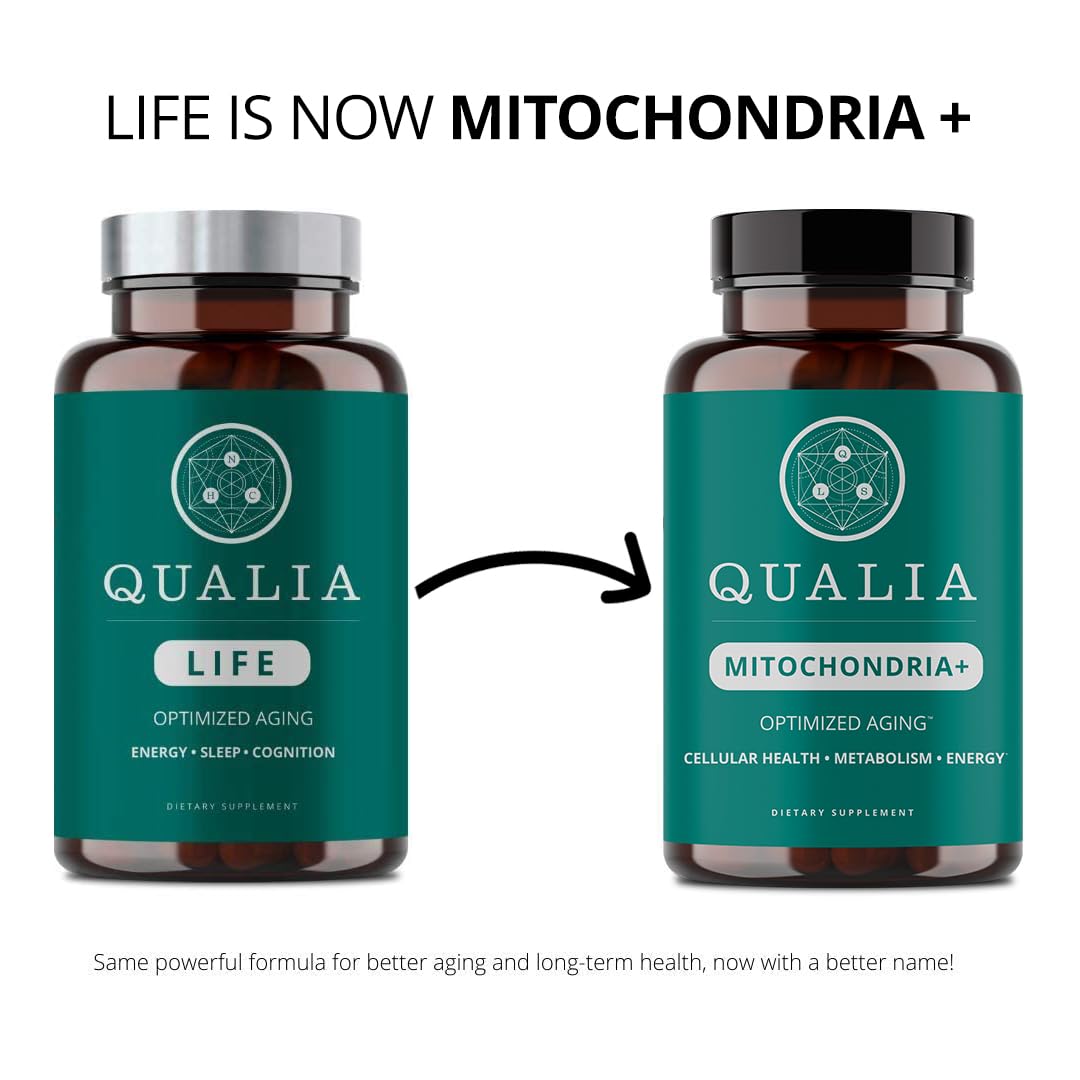 Qualia Mitochondria+ NAD+ Booster for Cellular Energy - 160 Capsules - image 2