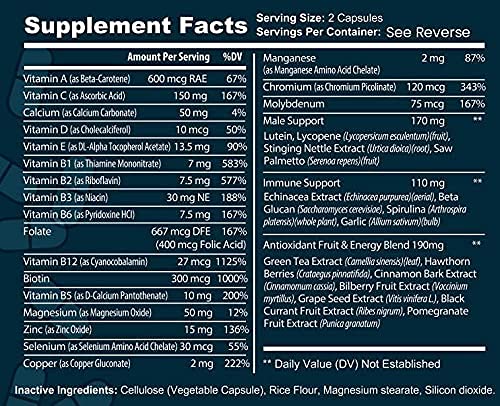 Bulk Buy Daily Multivitamin & Men's Health Blend - 2000 Capsules - image 7