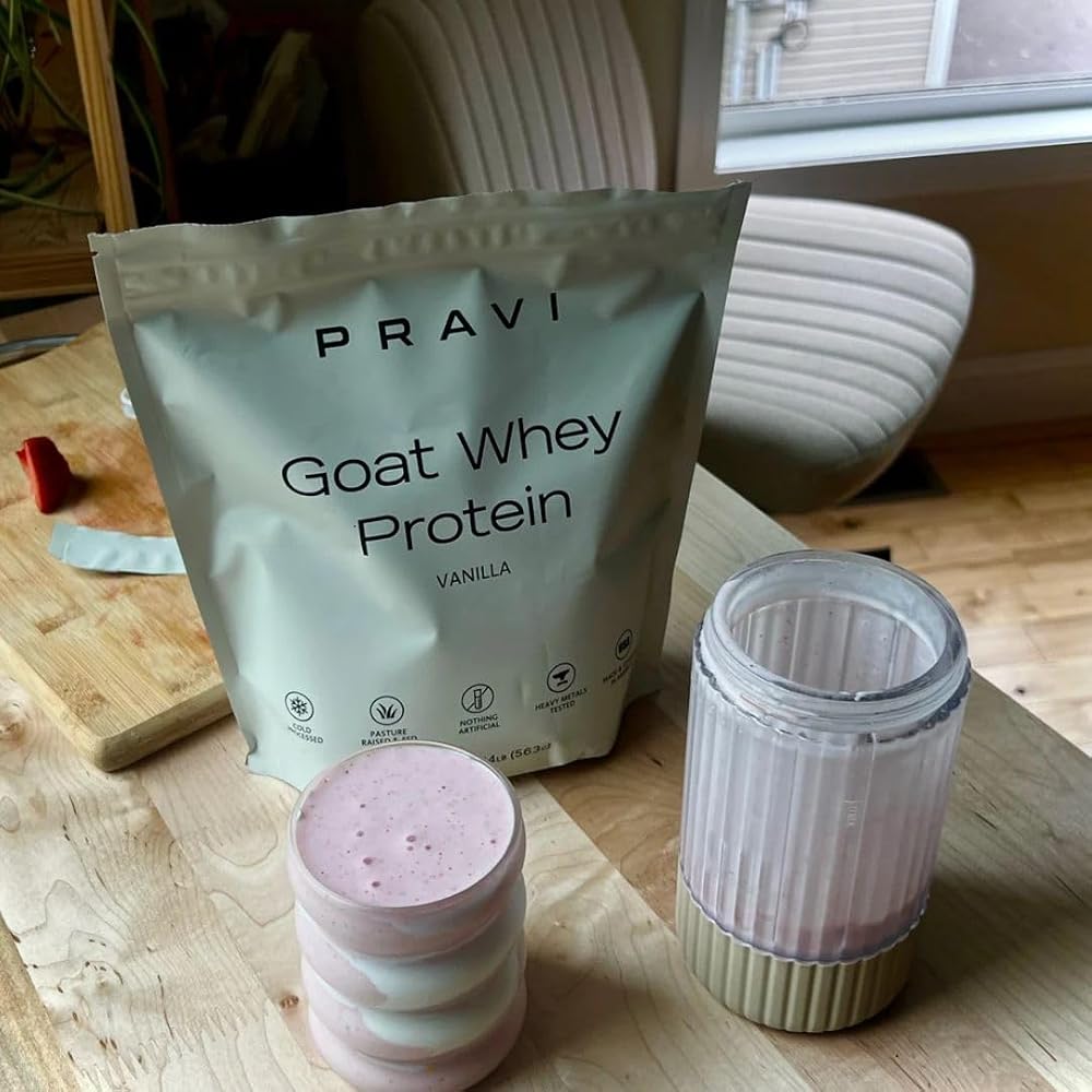 Pravi Nutrition Grass-Fed Goat Whey Protein Powder - 20 Servings - image 8