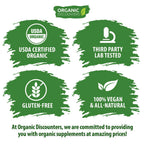 Organic Discounters Milk Thistle 30:1 Extract - 280 Capsules - image 9