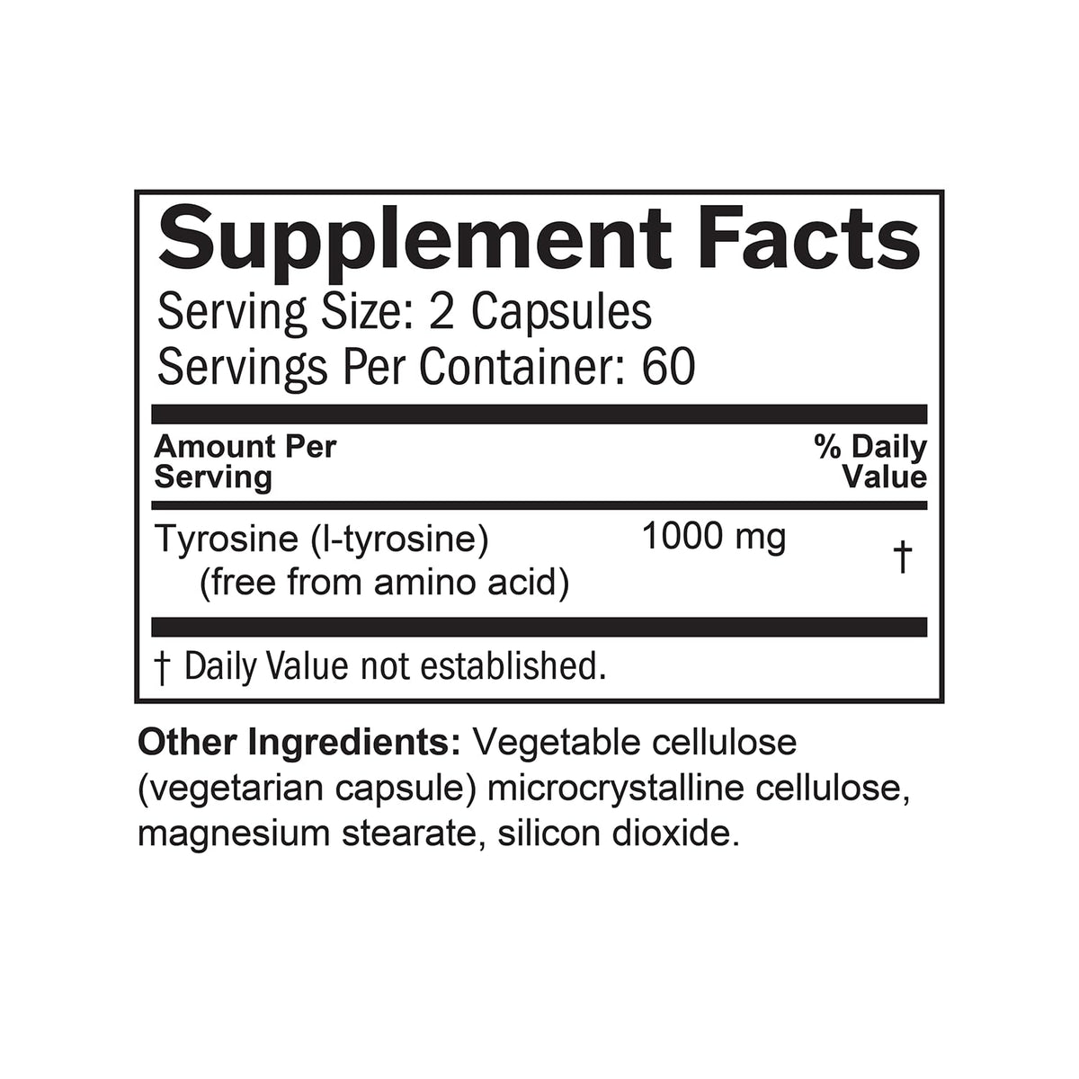 BrainMD Dr Amen Tyrosine for Mental Focus - 120 Capsules - image 5