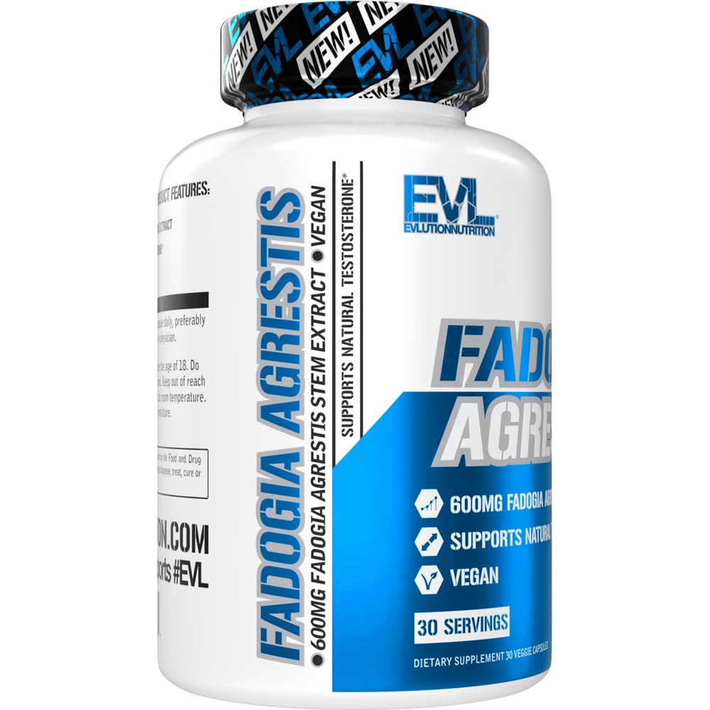 Evlution Fadogia Agrestis 600mg 10:1 Extract - 30 Capsules - image 4