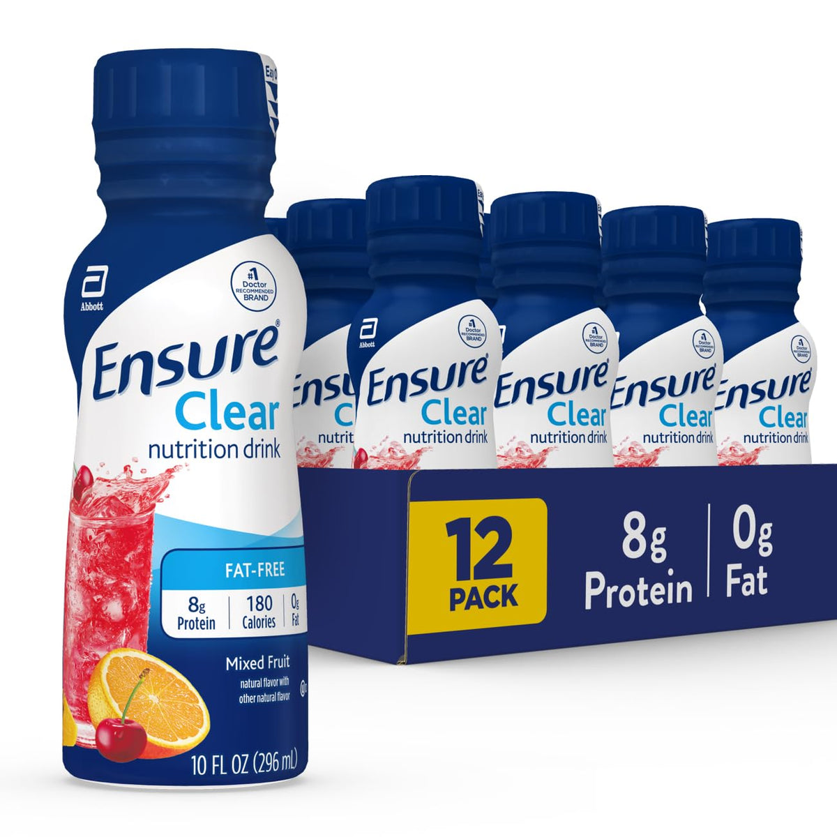 Ensure Clear Blueberry Pomegranate refreshing fruit-flavored