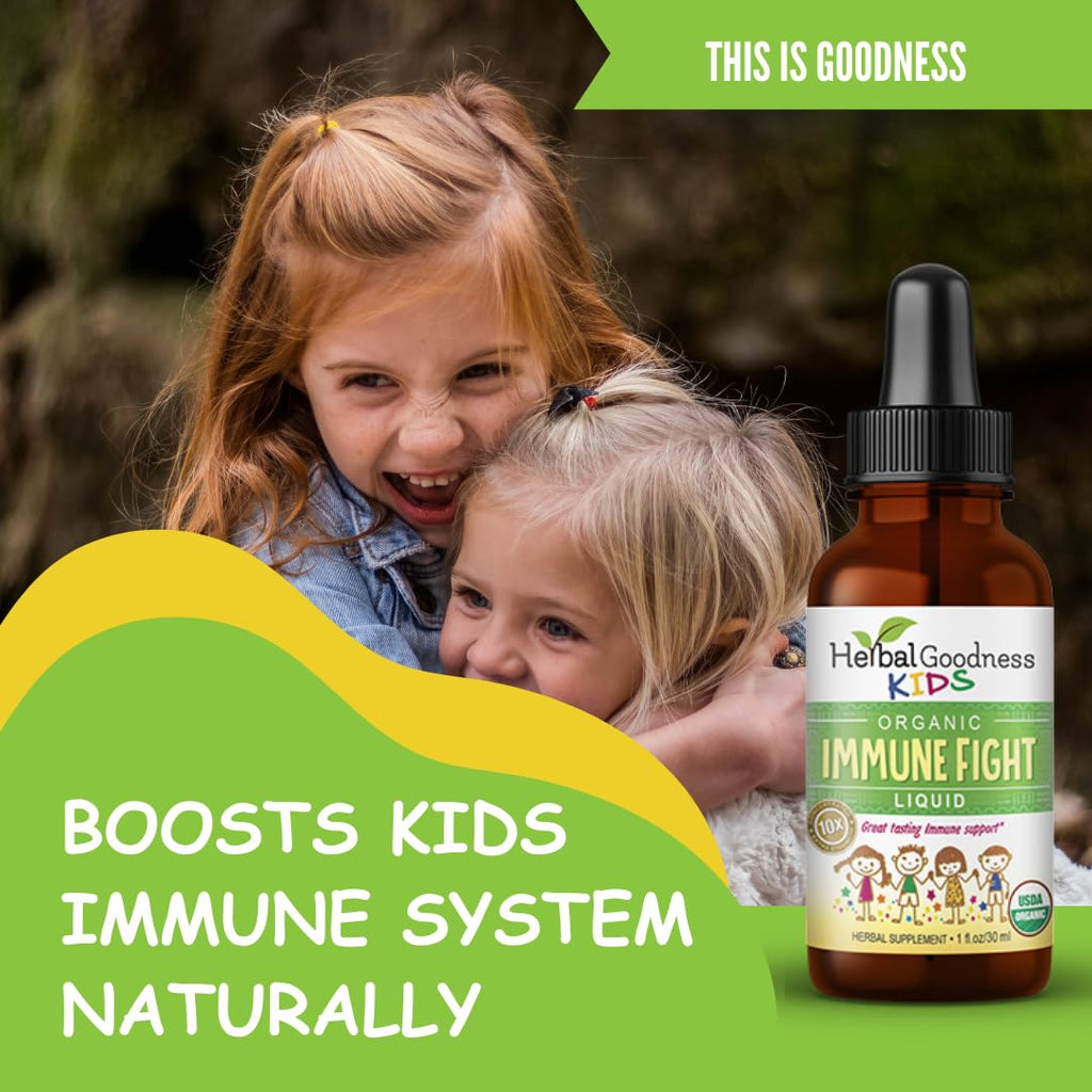 Herbal Goodness Kids Immune Support with Ashwagandha - 1 Fl Oz - image 4