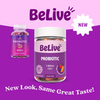 BeLive Probiotic Gummies with 5 Billion CFUs - 60 Count - image 2