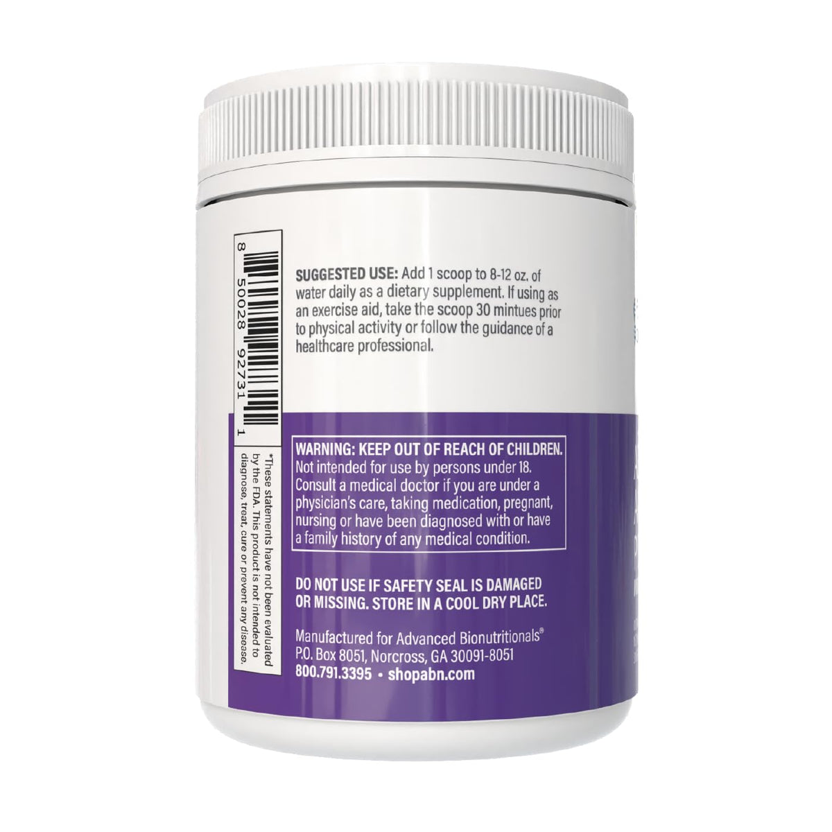 Advanced Bionutritionals Advanced Amino Powder - 30 Servings - image 4