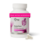 Microbiome Labs RestorFlora Probiotics for Digestive Health - 60 Capsules