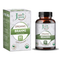 Just Jaivik Organic Brahmi Tablets 750 mg - 90 Tablets