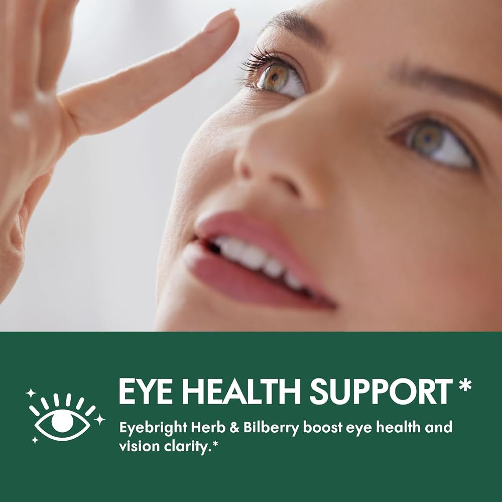 Selvaherb Eyebright Herb Extract Capsules for Eye Health.