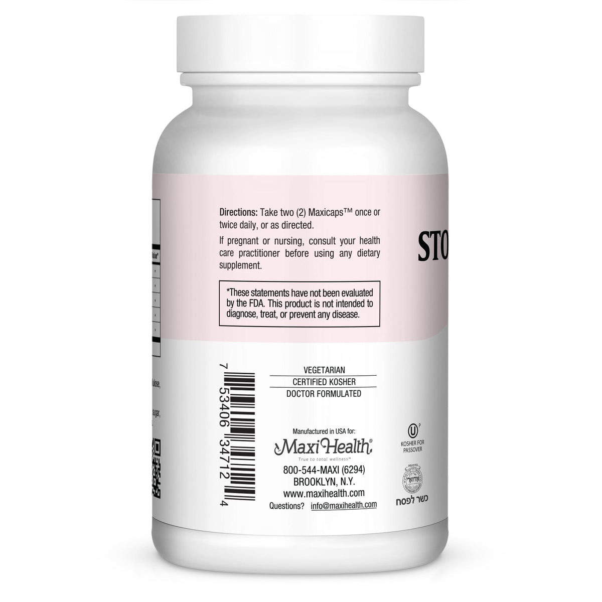 Maxi Health Stomach Soothe Digestive Support - 120 Capsules - image 2