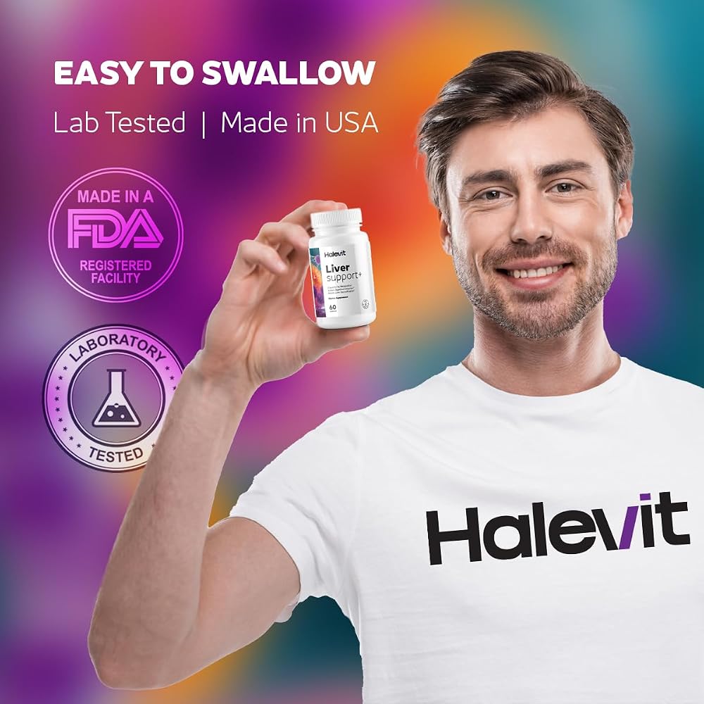 Halevit Liver Support Supplement with Milk Thistle & Zinc - 60 Capsules - image 6