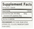 Whole Foods Market Grapeseed Extract 100mg - 120 Capsules - image 4