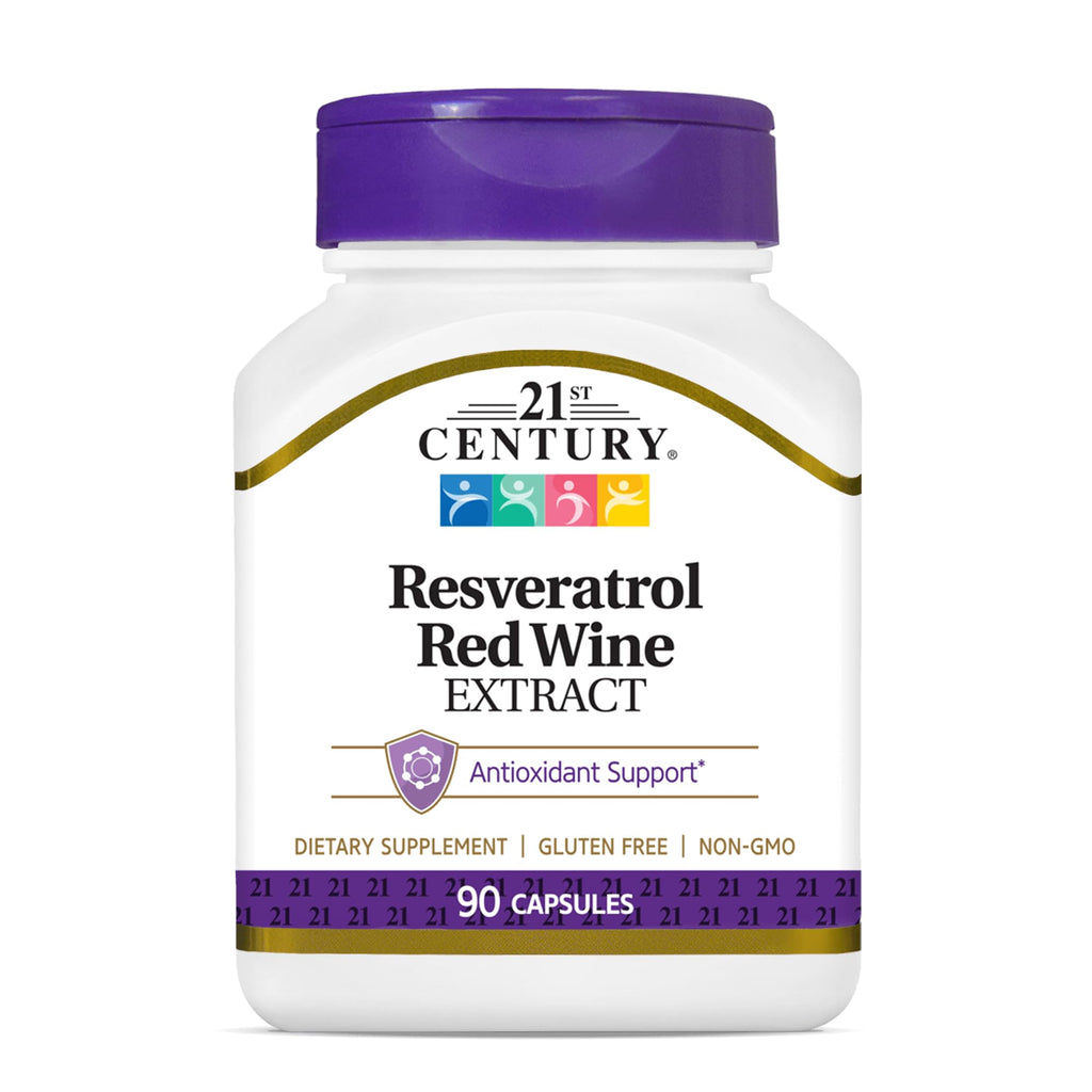 21st Century Resveratrol Red Wine Extract Capsules - 270 Count - image 2