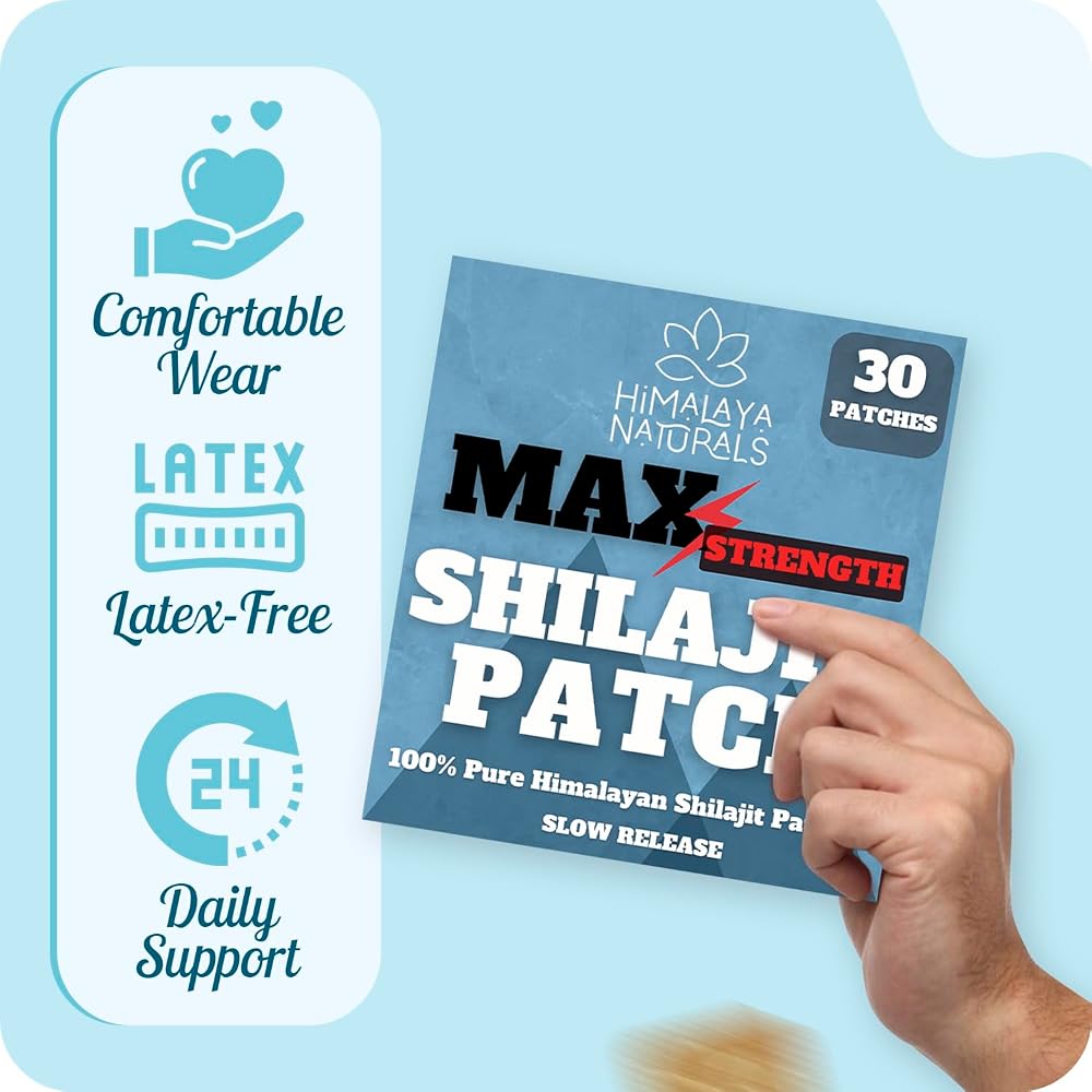 Himalaya Naturals Shilajit Patches Pure Organic - 30-Day Supply - image 4