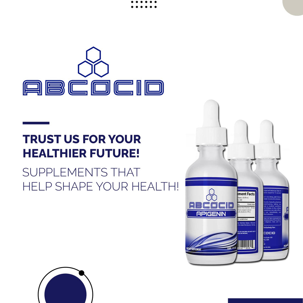 ABCOCID Apigenin 65 mg Liquid - 240 Servings - image 8