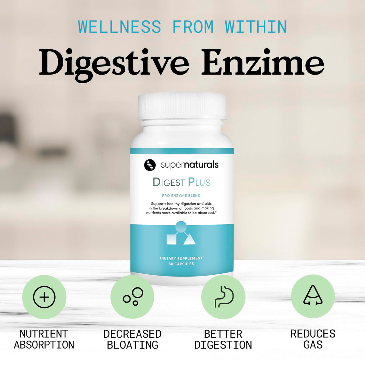 JLM Nutritionals Digest Plus Digestive Enzymes - 60 Capsules - image 4