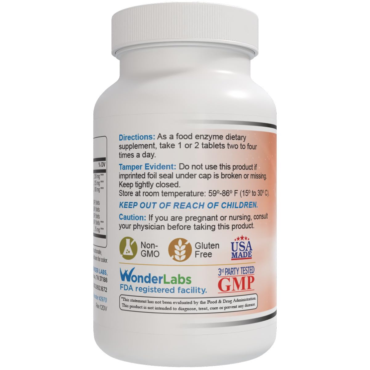Wonder Laboratories Proteolytic Enzymes
