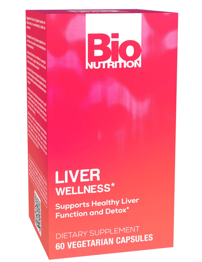 Bio Nutrition Liver Wellness - 60 Vegetarian Capsules
