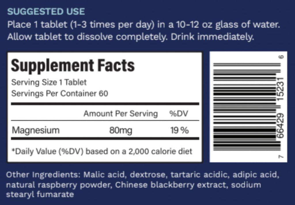 Purative Active H2 Ultra+ Raspberry Molecular Hydrogen Tablets - 60 Count - image 3