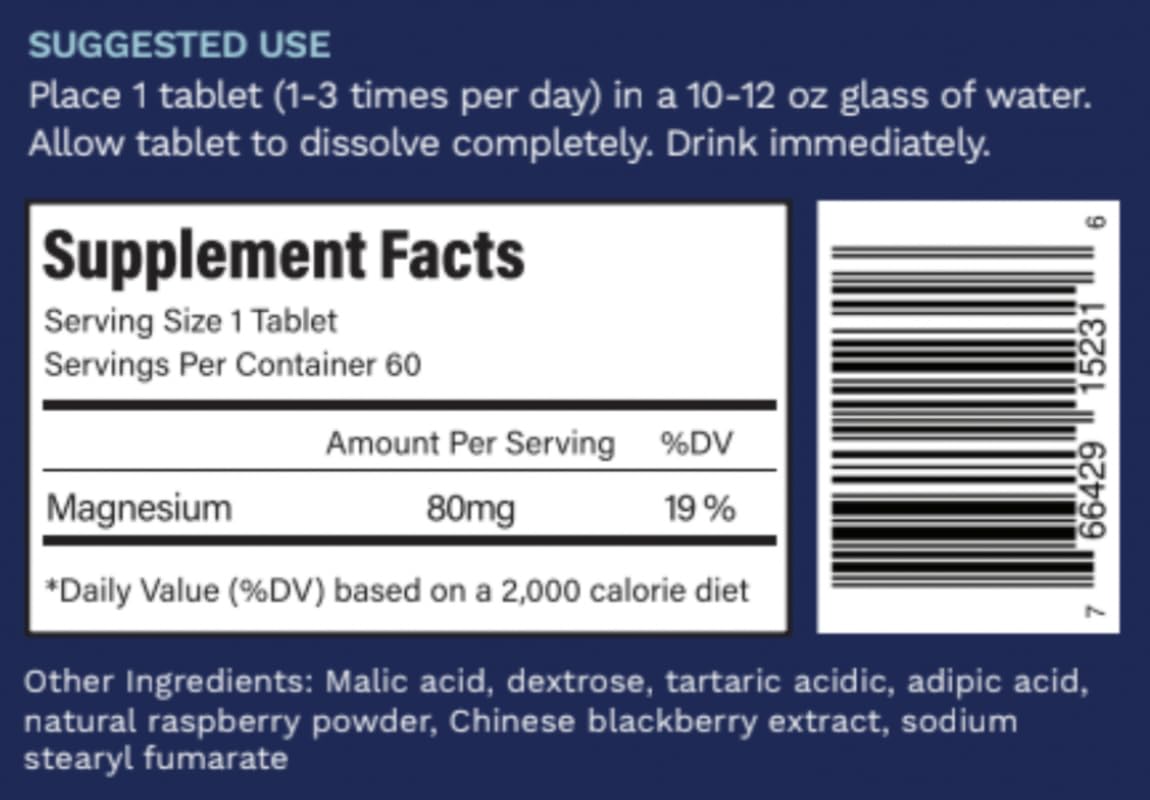 Purative Active H2 Ultra+ Raspberry Molecular Hydrogen Tablets - 60 Count - image 3