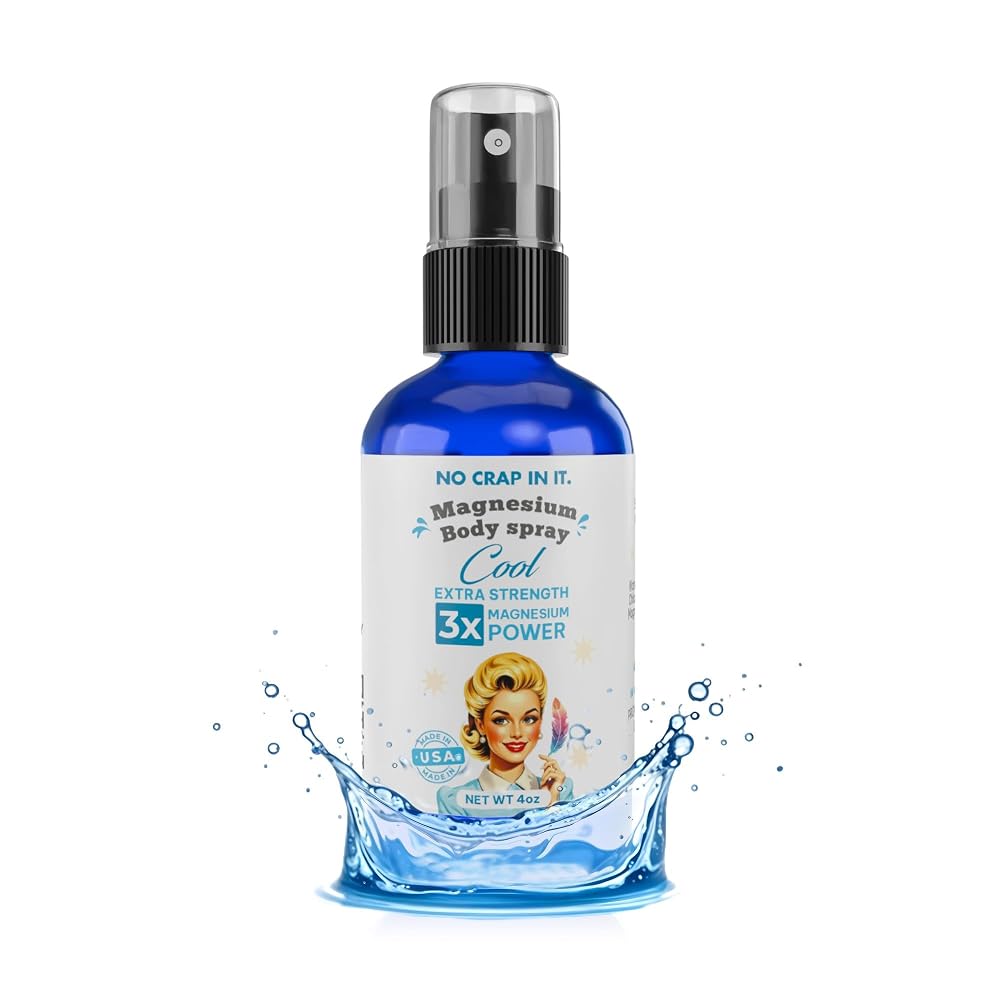 No Crap In It Magnesium Spray, Triple Action!- Your Way to Wellness