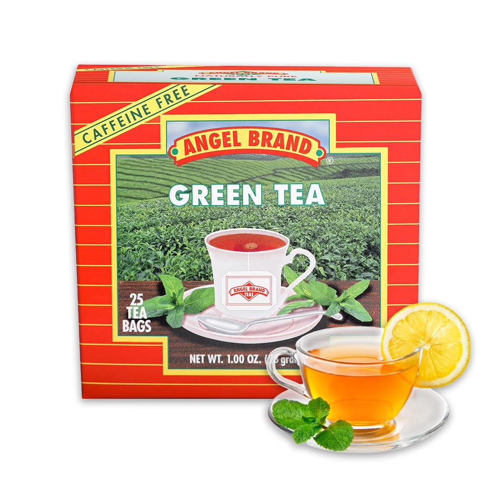 Angel Brand Green Tea Bags - 25 Count