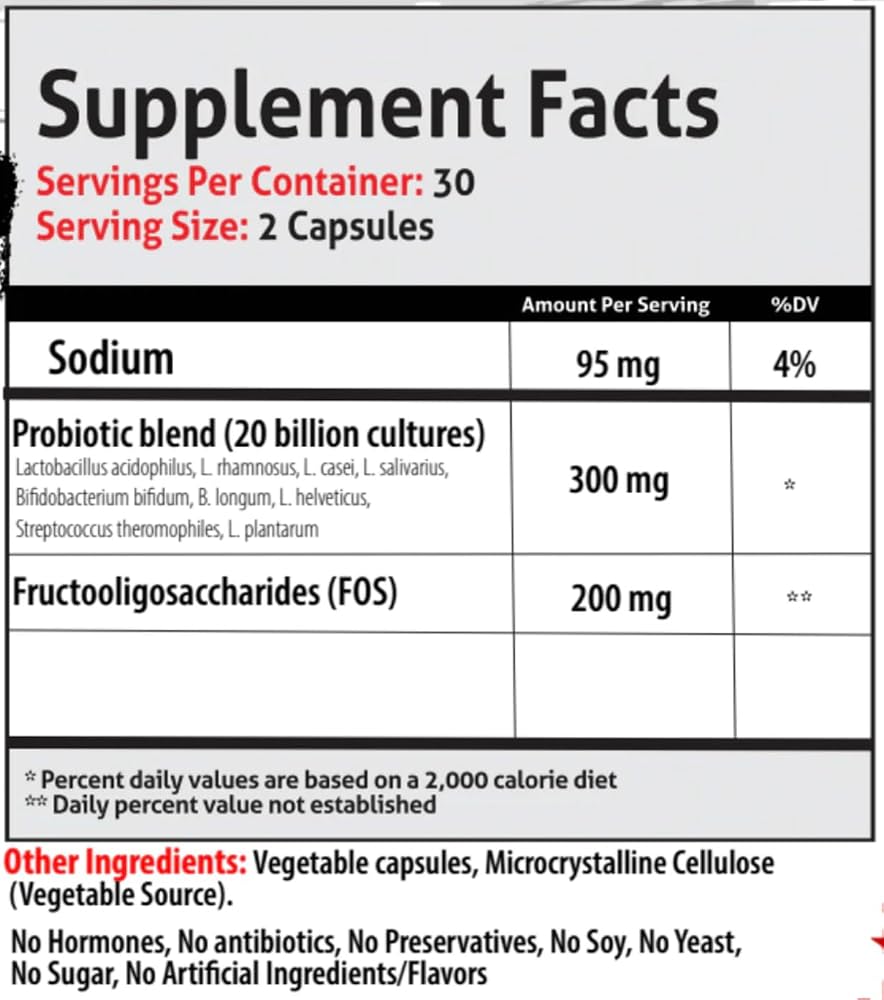 Frontline Formulations Probiotic Plus Dietary Supplement - 90 Capsules - image 2