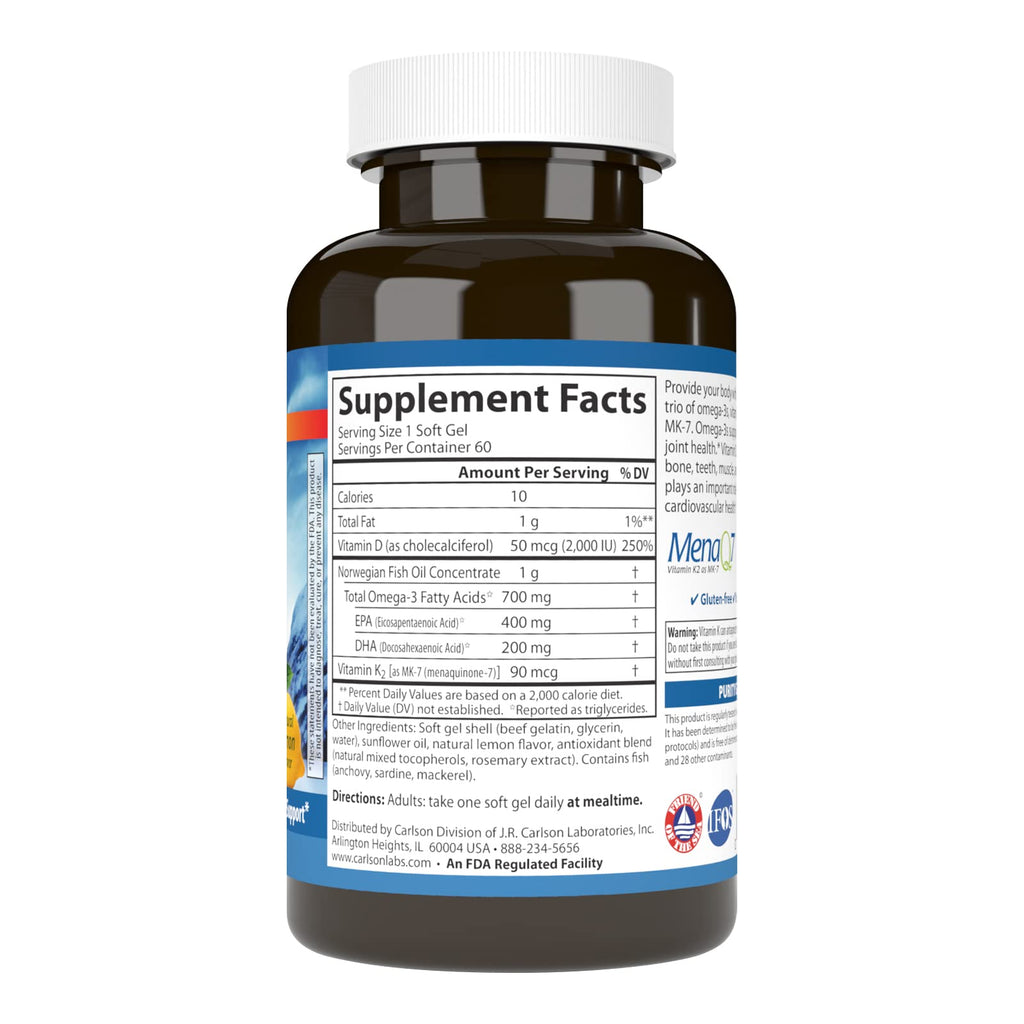 Carlson NUTRITIONAL_SUPPLEMENT