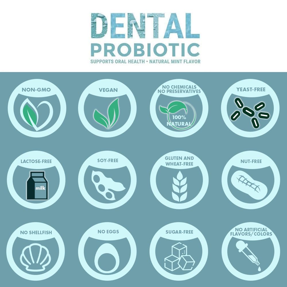 Replenish the Good Dental Oral Probiotic - 60 Chewable Tablets - image 4
