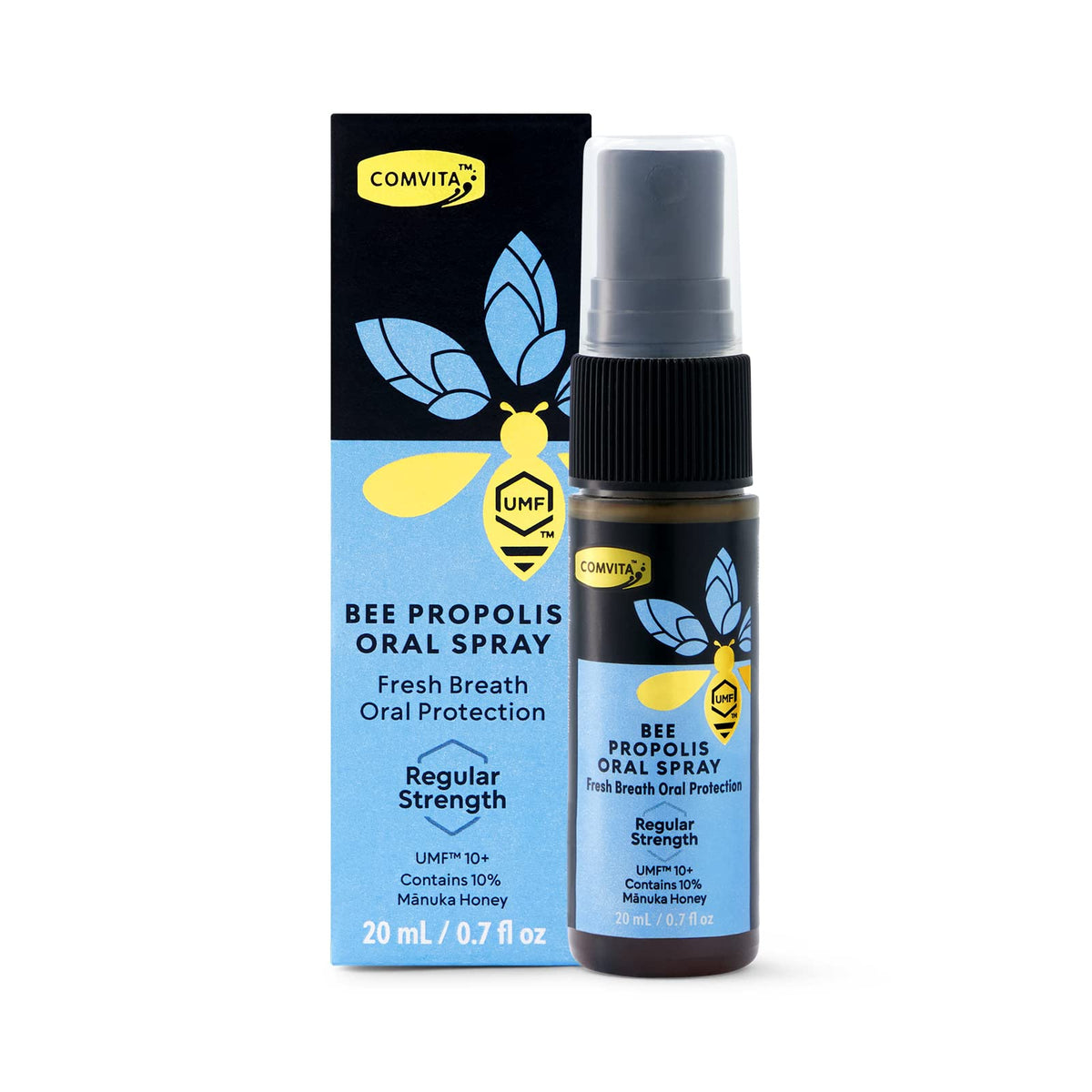 Comvita Bee Propolis Throat Spray UMF 10+ Manuka Honey Mint - 0.7 Fl Oz