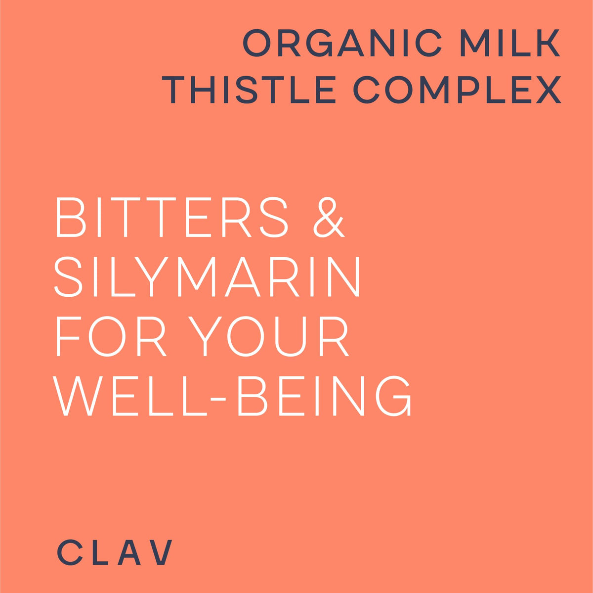 CLAV Organic Milk Thistle & Artichoke Complex - 120 Capsules - image 5