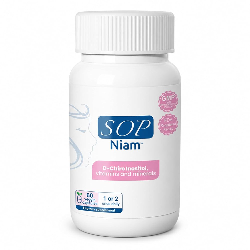 SOP NIAM D-Chiro Inositol 500mg - 60 Capsules