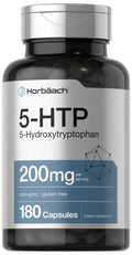 Horbäach 5-HTP 200mg Supplement - 180 Capsules