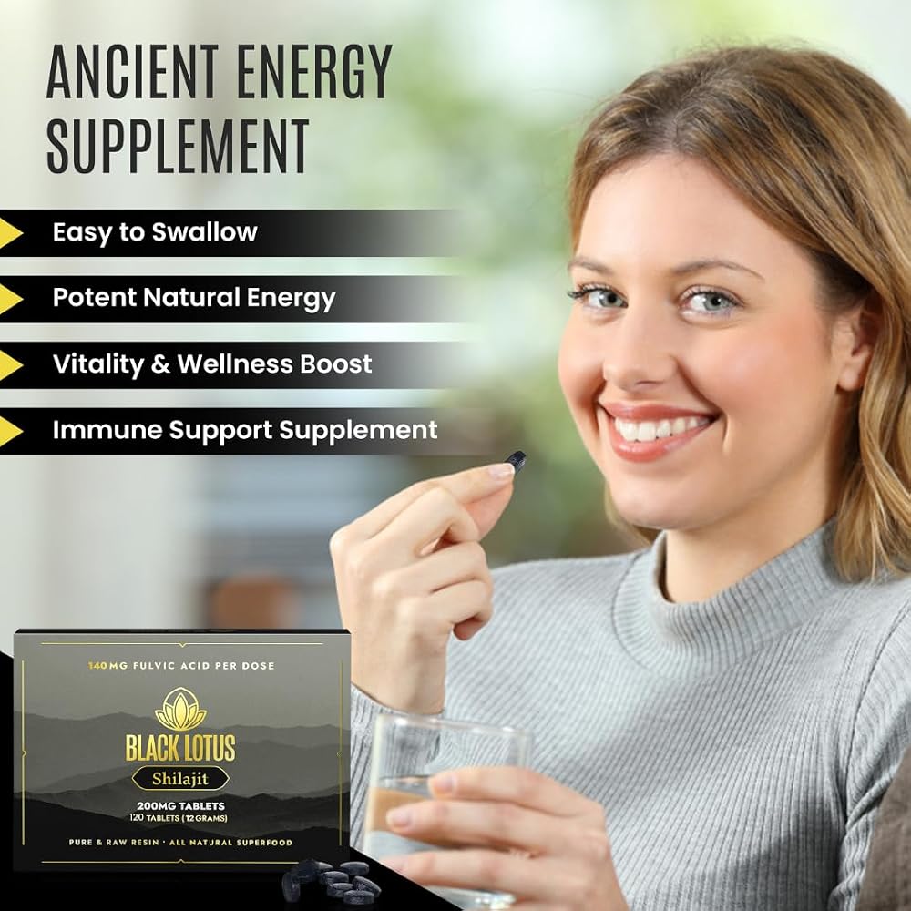 Black Lotus Shilajit Shilajit Tablets - image 4