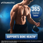 Vitamatic Calcium 1200mg with D3, K2 & B12 - 365 Tablets - image 4