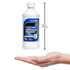 HealthA2Z Cod Liver Oil with Vitamins A, D & E - 16 Fl Oz - image 5